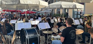 Musikkapelle auf dem Bärenplatz