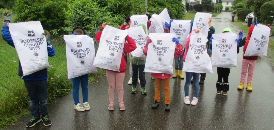 Kinder der Kita Ramsbach sammelten 2024 fleissig Müll