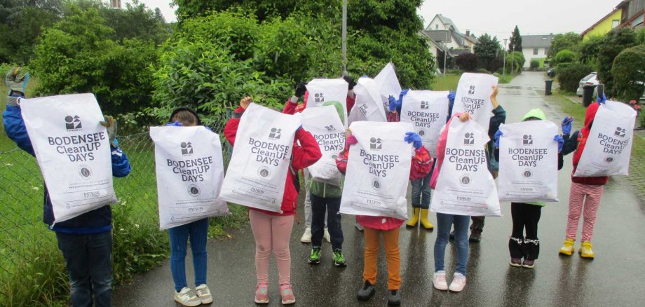 Kinder der Kita Ramsbach sammelten 2024 fleissig Müll