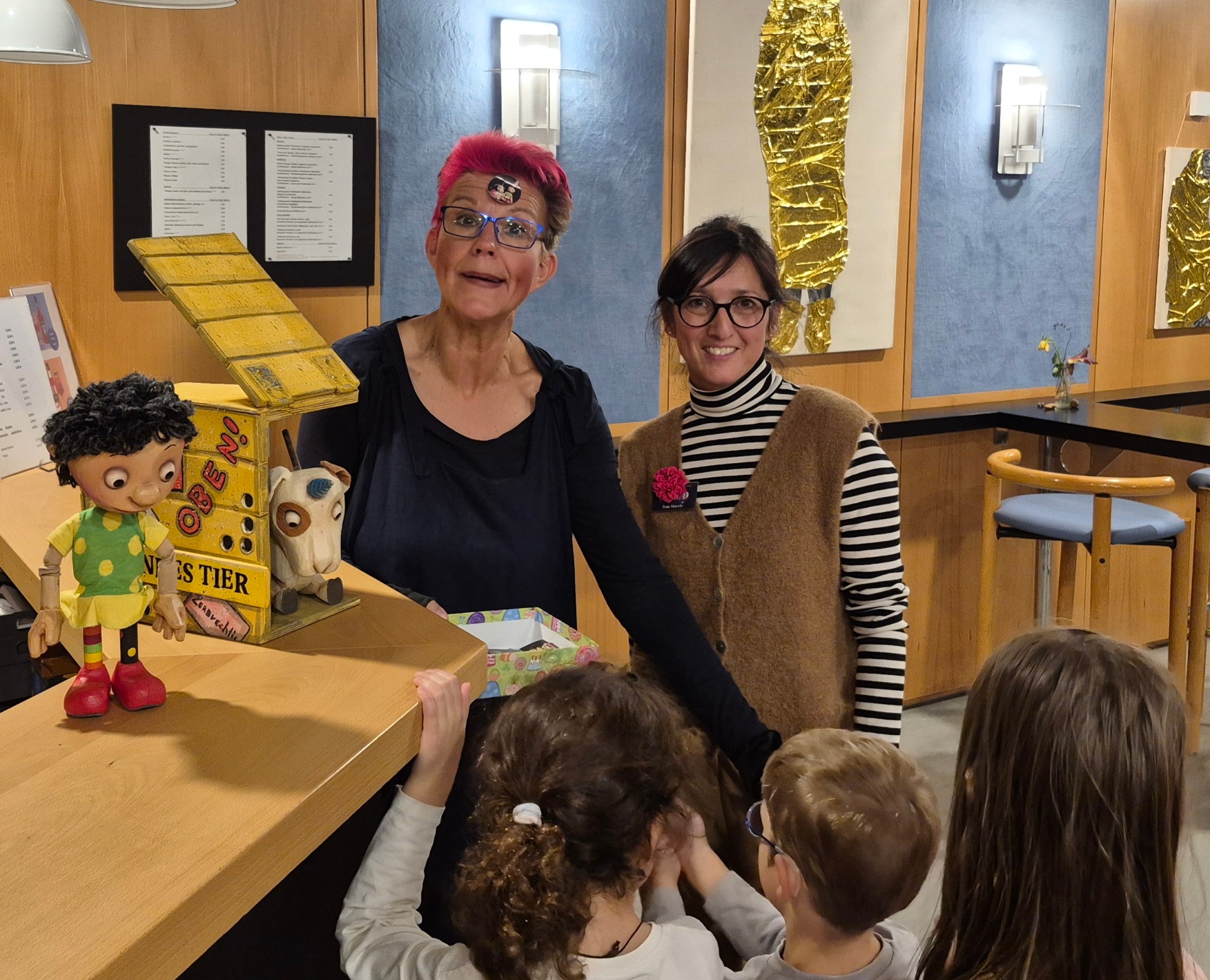 Andrea Haupt vom Wolfsburger Figurentheater