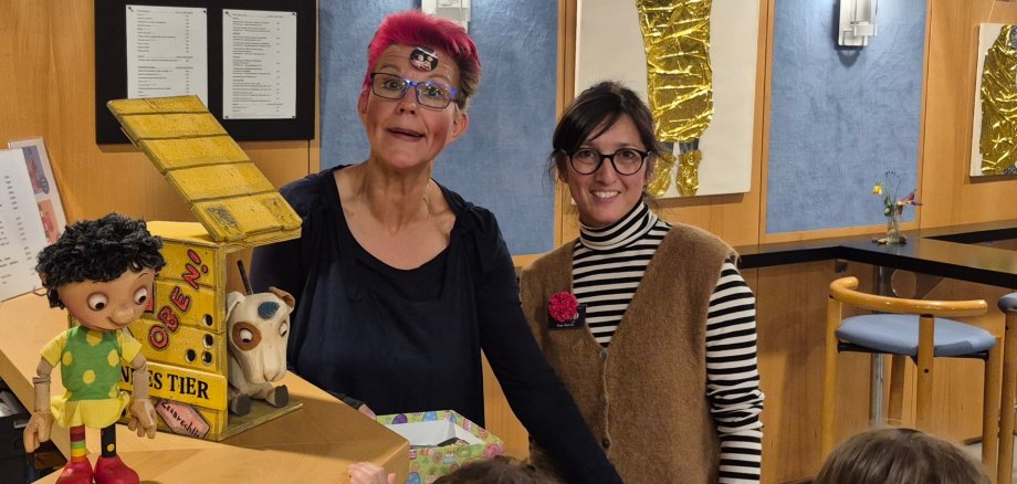 Andrea Haupt vom Wolfsburger Figurentheater Andrea Haupt vom Wolfsburger Figurentheater