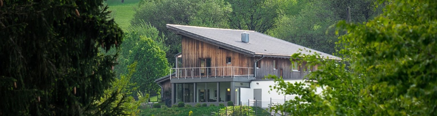 Einfamilienhaus im Grünen