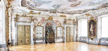 Innenansicht Bacchussaal im Neuen Schloss Tettnang