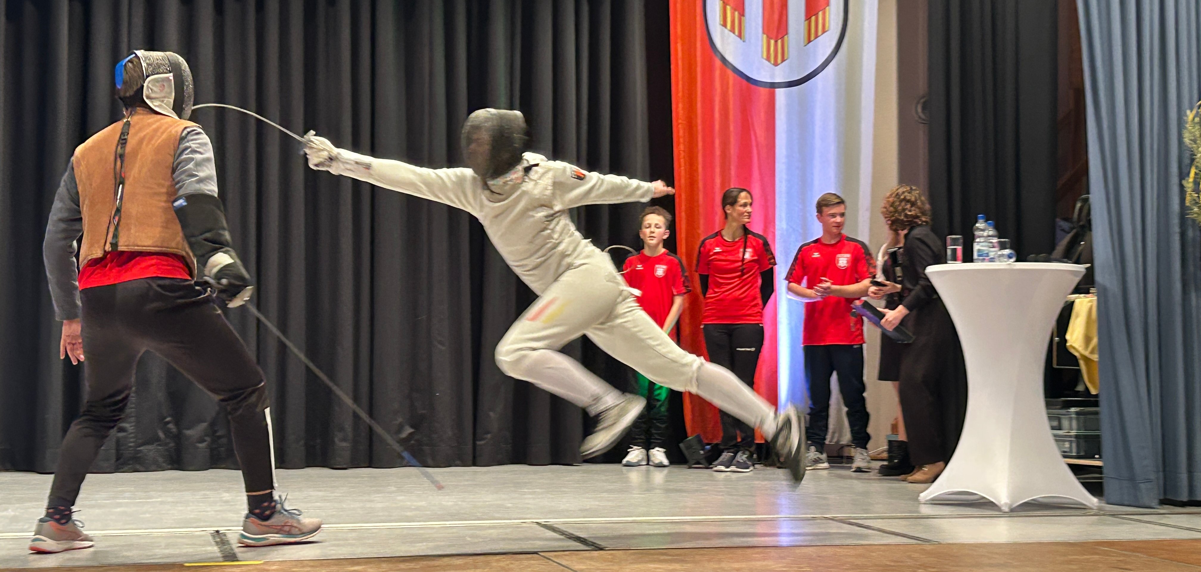 Schaufechten bei der Sportlerehrung 2025