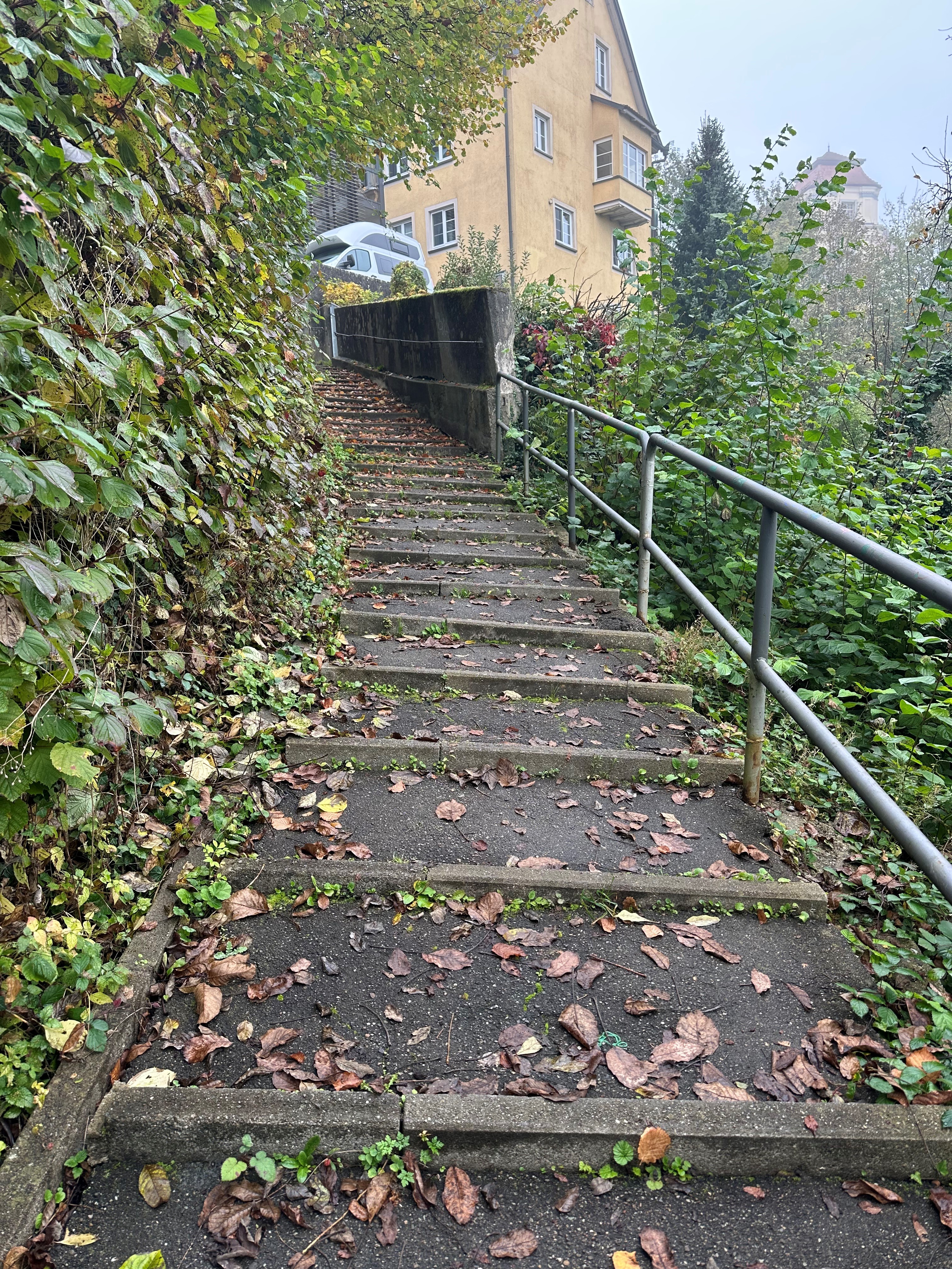 Ansicht des Fußwegs Gerberstaffel