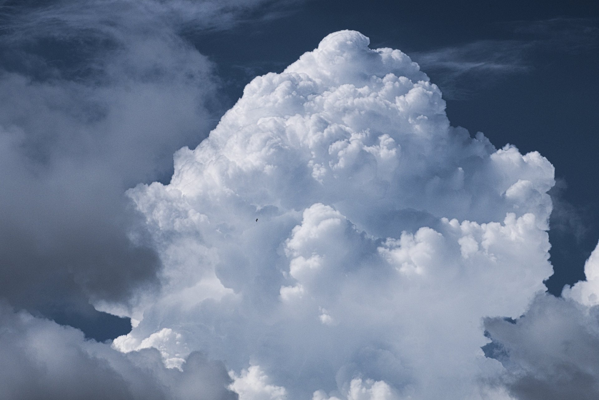 Gewitterwolken am Himmel