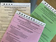 Stimmzettel aus dem Jahr 2019